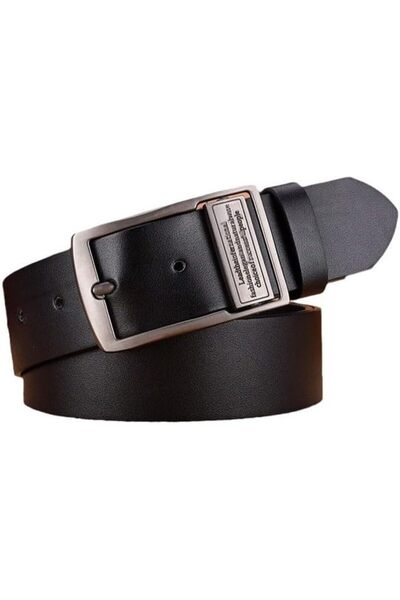 Generic Men's Genuine Leather Belt - Adjustable Dress & Casual Belt for Jeans...