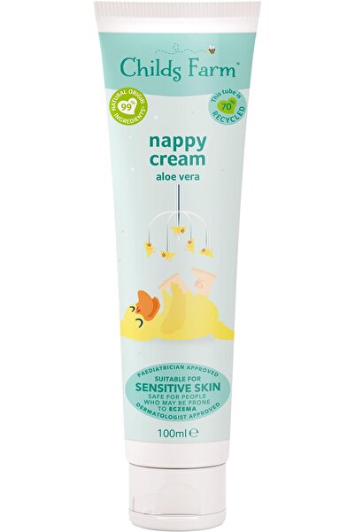 Childs Farm كريم حفاضات الأطفال غير معطر، 100 مل، عبوة واحدة