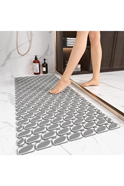 Tazweeq Shower Mat Bathtub Mat Non Slip, 90 x 40 CM Soft and Comfortable Anti...