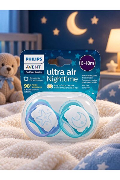 Philips Avent Avent Pacifier Sil Ultra Air 6to18 month Boy