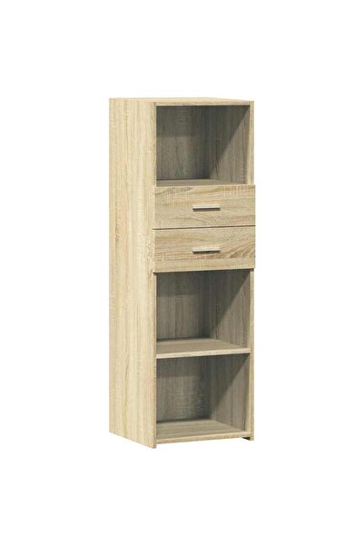 vidaxl Dulap înalt, stejar sonoma, 40x42,5x124 cm, lemn prelucrat