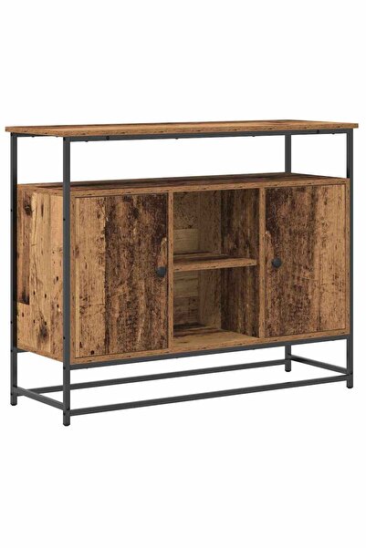 vidaxl Bufet Lemn vechi 100 x 35 x 80 cm Lemn prelucrat