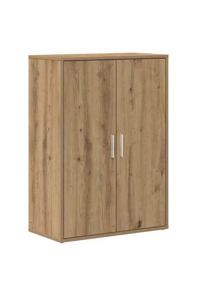 vidaxl Bufet Stejar Artizanal 60 x 31 x 84 cm Lemn prelucrat