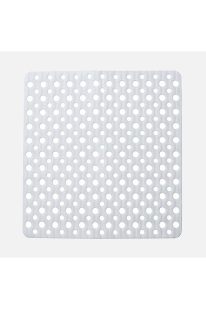 Generic Brand دياكوا سجادة حوض الاستحمام بيضاء 53x53 سم