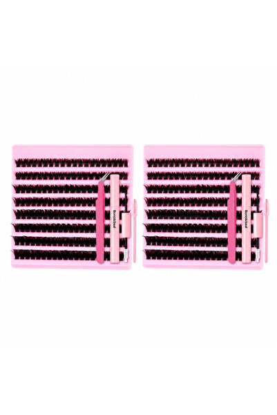 Belora Pachet duo 2 kituri gene false Curbură D, model A, cu adeziv și penset...