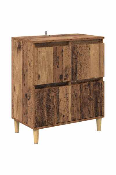 vidaxl Bufet Lemn Vechi 60 x 35 x 70 cm Lemn prelucrat