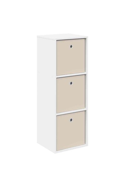 vidaxl Bufet cu sertar Alb 35 x 32 x 99,5 cm