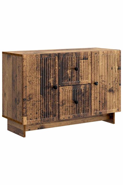 vidaxl Bufet cu sertar Lemn vechi 89 x 34,5 x 60 cm Lemn prelucrat