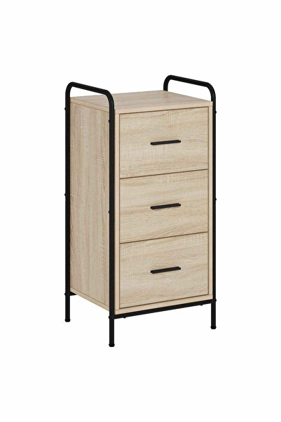 vidaxl Bufet Stejar Sonoma 97 x 33 x 81 cm Lemn prelucrat