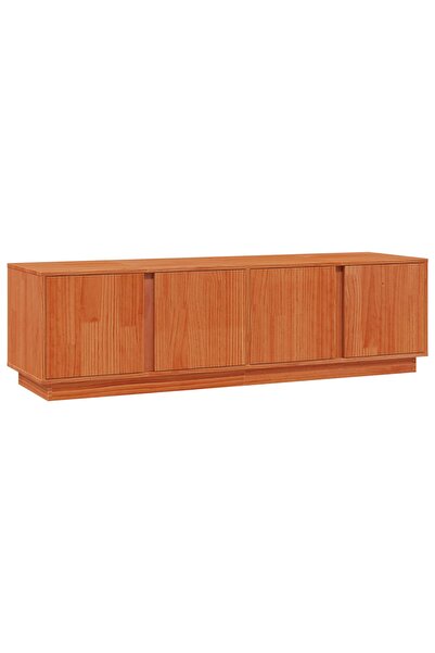 vidaxl Cabinet TV Maro Ceară 140 x 40 x 40 cm Lemn masiv de pin