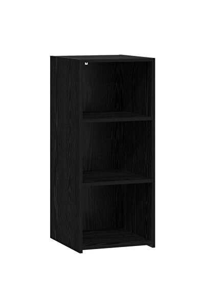 vidaxl Bufet Stejar Negru 40 x 41 x 93 cm Lemn prelucrat
