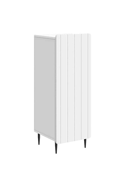 vidaxl Bufet Alb 34,5 x 33 x 92 cm Lemn prelucrat