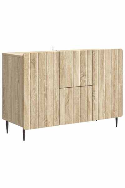 vidaxl Bufet cu sertar Stejar Sonoma 89 x 34,5 x 62 cm Lemn prelucrat