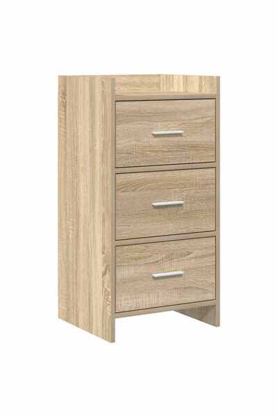 vidaxl Bufet Stejar Sonoma 40 x 36 x 80 cm Lemn prelucrat