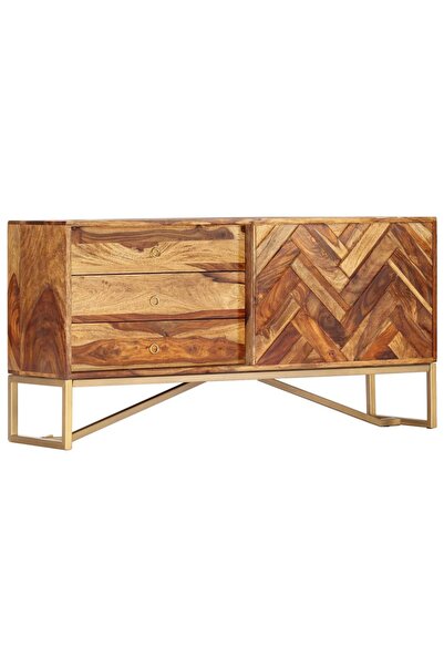 vidaxl Servantă, 118 x 30 x 60 cm, lemn masiv de acacia