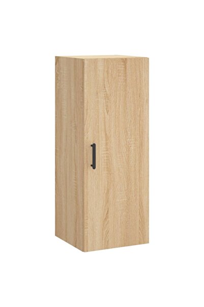 vidaxl Dulap montat pe perete, stejar sonoma, 34,5x34x90 cm