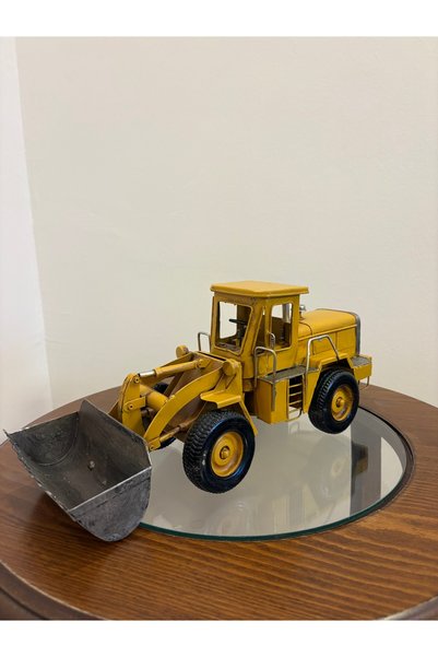 VİNTAGE TASARIM METAL KEPÇE MAKETİ NOSTALJİK OFİS VE EV DEKORU