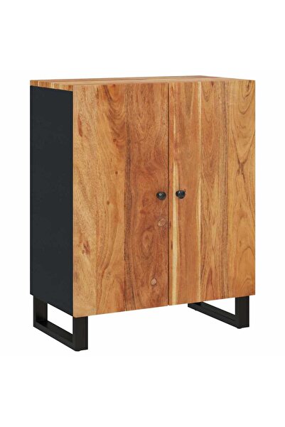 vidaxl Servantă, 60x33x75 cm, lemn masiv de acacia