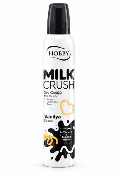 Hobby Milk Crush Vanilyalı Saç Köpüğü