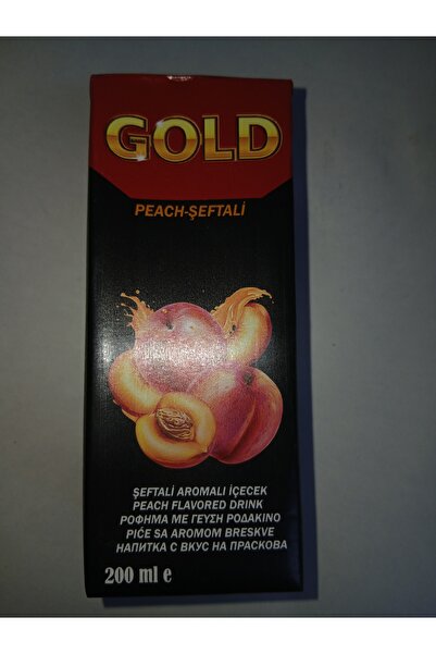 Gold Suc piersici pt copii. 200 ml cu pai. 24 Bc