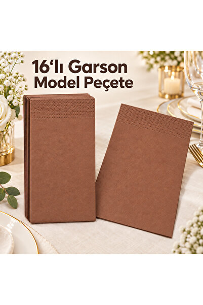 Doğasüs 16 lı Parti Peçetesi Garson Model Peçete