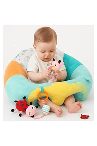 OEM Fotoliu de Plus Colorat pentru Bebelusi - Honey Baby