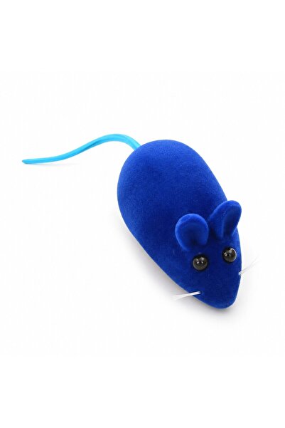 FOXMAG24 Toy Mouse with Sound for Cats, Blue