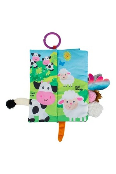 OEM Hanging Textile Book with 3D Animals
