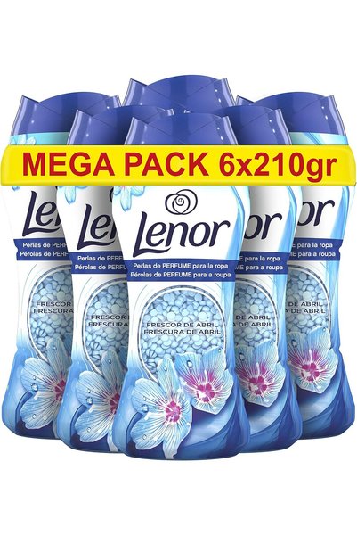 lenor April Fresh Scent Laundry Pearls from Classics (6 x 210g)