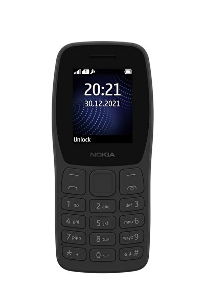 Nokia 105 TA-1416 Classic Tuşlu Cep Telefonu Siyah (2 Yıl Türkiye Distribütör...