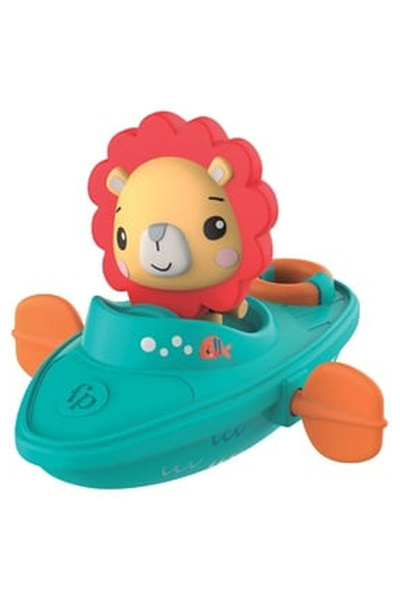 OEM Jucarie Bebe de Baie Barca cu Leu - Fisher Price