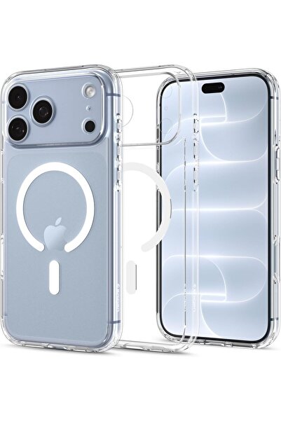 Spigen Ultra Hybrid MagFit for iPhone 18 Pro Max / 17 Pro Max - Clear White A...
