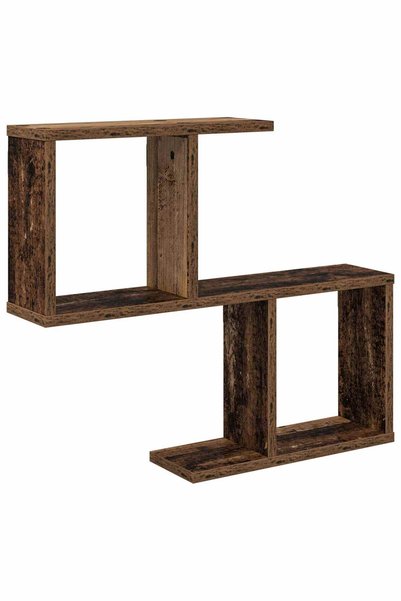 vidaxl Raft de perete Lemn vechi 60 x 12 x 50,5 cm Lemn prelucrat