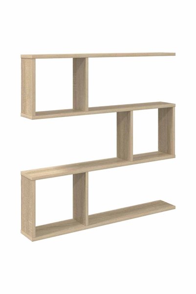 vidaxl Raft de perete Stejar Sonoma 80 x 12 x 79,5 cm Lemn prelucrat
