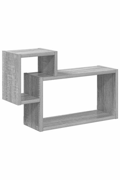 vidaxl Raft de perete Montare pe perete Sonoma gri 55 x 15 x 35 cm