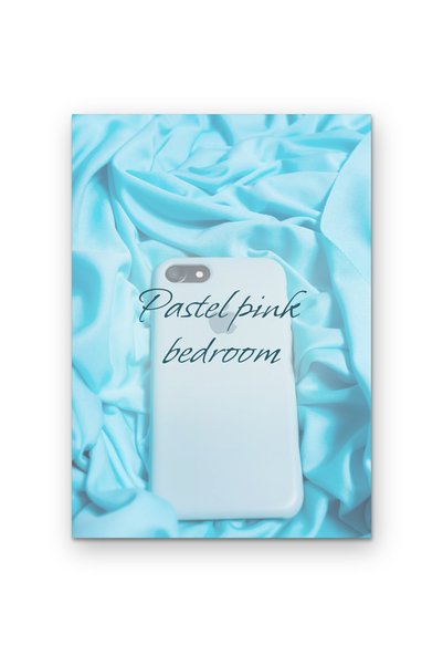 OEM Poster Carton 250g A4 Dormitor Roz Pastel, Decor Perete Inspirat, A4