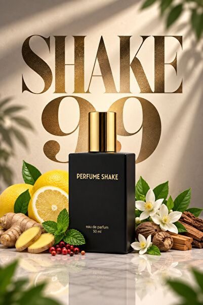 PERFUME SHAKE Shake 99 Eau de Parfum | Fresh Citrus & Woody Fragrance with Mi...