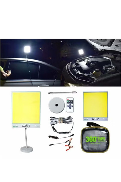 Generic Brand 360 Degree Illumination Led Camping Lamp with Remote Control