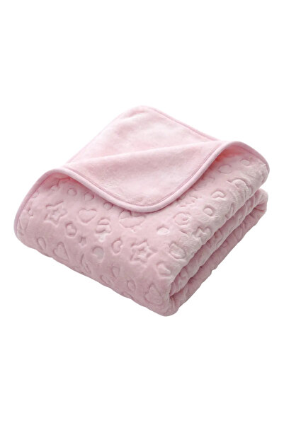 thechild baby collection Kabartmalı Peluş Battaniye | 90x110 Cm, Mevsimlik, Y...
