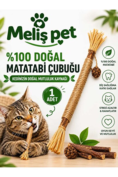 Matatabi Çubuğu (Mısır Kabuğu,hasır Ip,matatabi Meyveli) 1 Adet nzrr