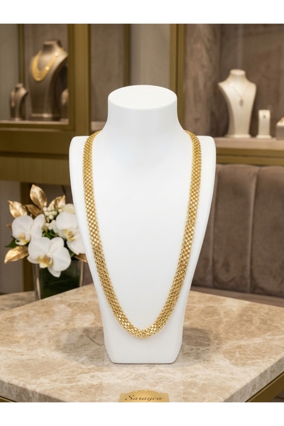 Genel Markalar Gold Renkli / Hasır Model Zincir Kolye