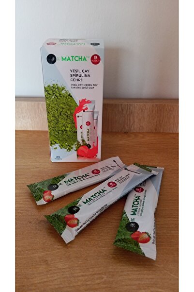 Bilge İlaç Matcha Premium Japanese Bilge ilaç çilekli matcha