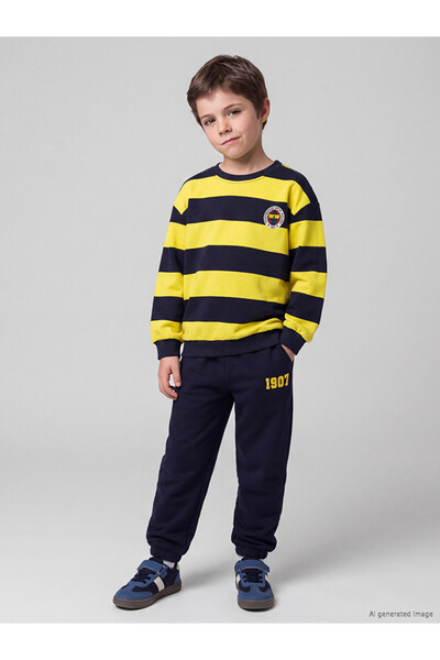 LC Waikiki Fenerbahçe Striped Boys' Set