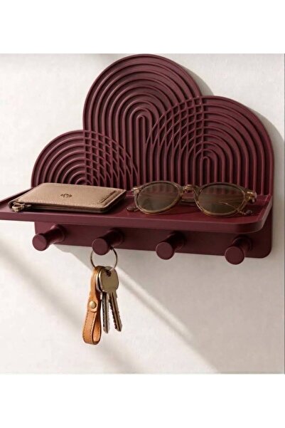 nesebutik BORDO MİNİ DRESUAR TİPİ ANAHTARLIK-DEKORATİF ASKILIK-DUVAR AKSESUAR...