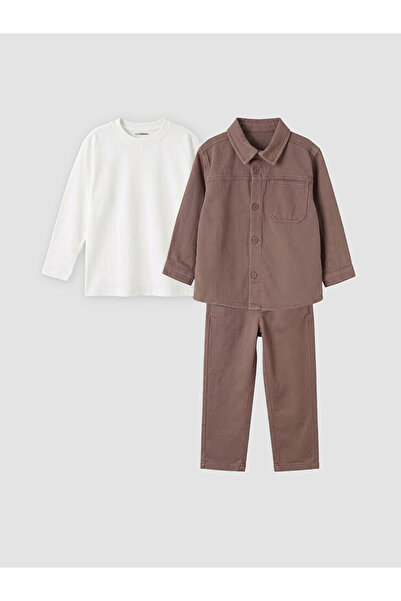 LC Waikiki Gabardine Boys' 3-Piece Set