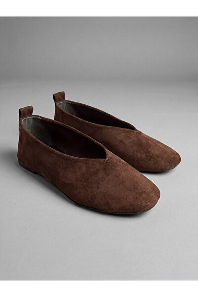 LC Waikiki Alita City Lcw Steps Brown Women's Flat Shoes with a Difference