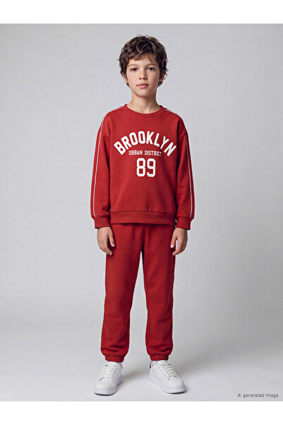 LC Waikiki Printed Boy's Tracksuit