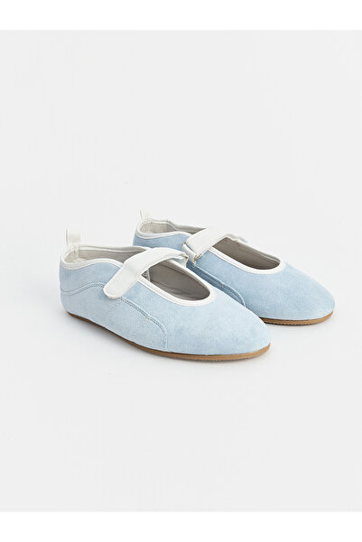 LC Waikiki Alita City Lcw Steps Blue Women's Flat Shoes with a Difference