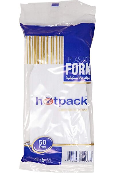 Hotpack Plastic Fork 50Pcs PFS