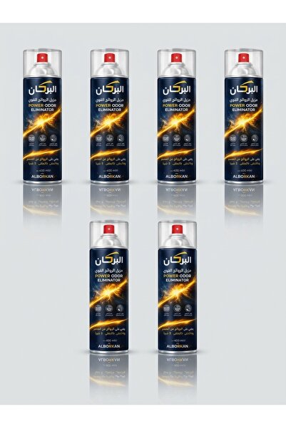 Generic Brand 6 Packs Burkan Strong Odor Eliminator - Air Freshener